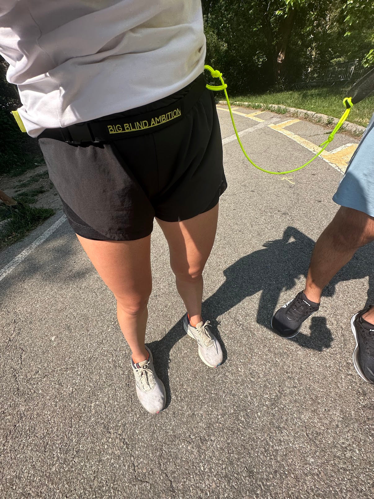 Running Waist Belt Tether