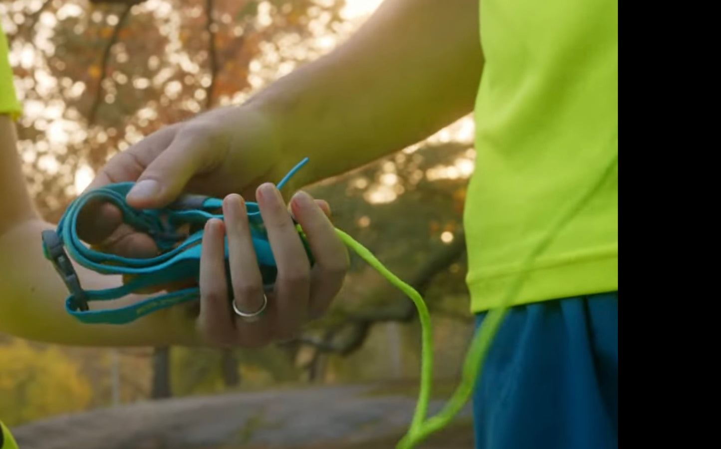 Running Waist Belt Tether